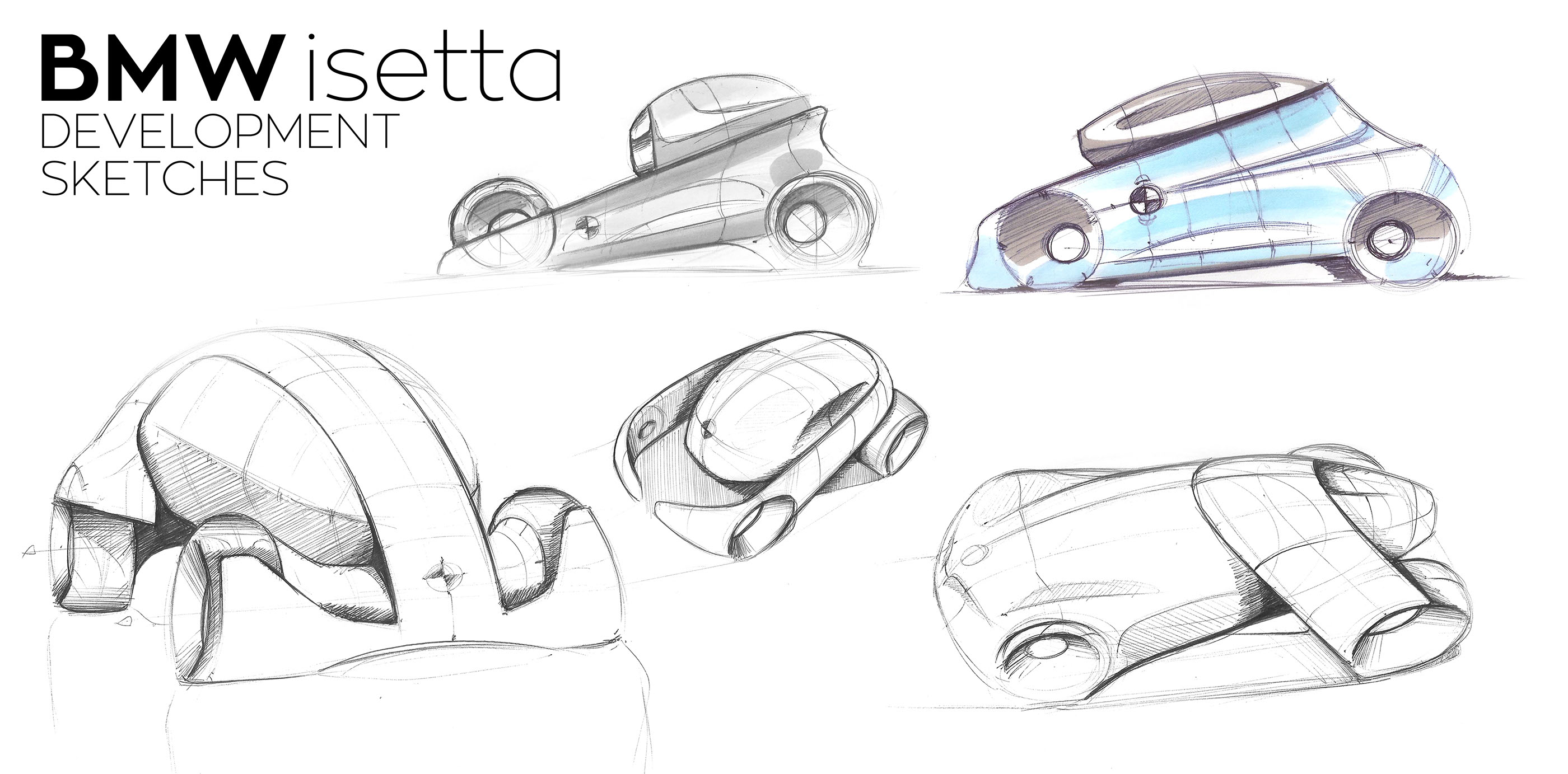 BMW test 2040，Automatic design，sketch，