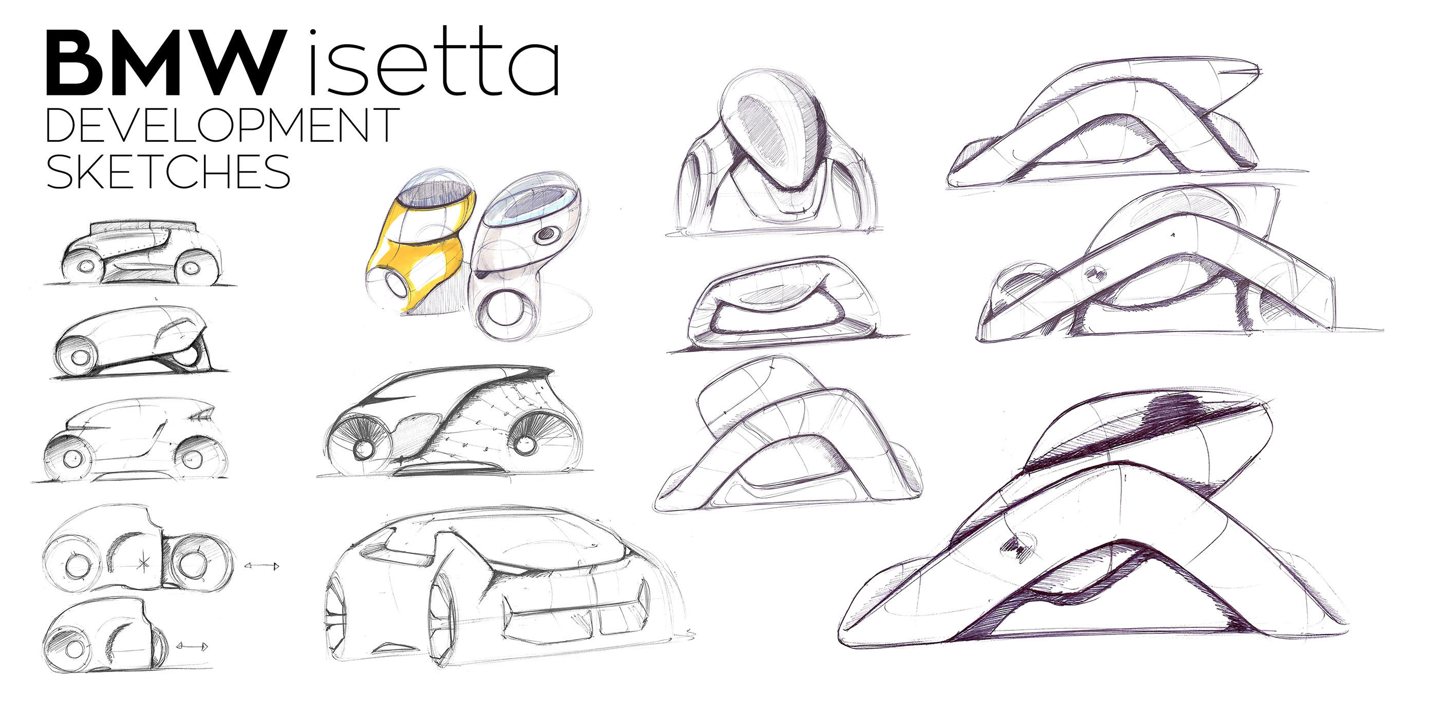 BMW test 2040，Automatic design，sketch，