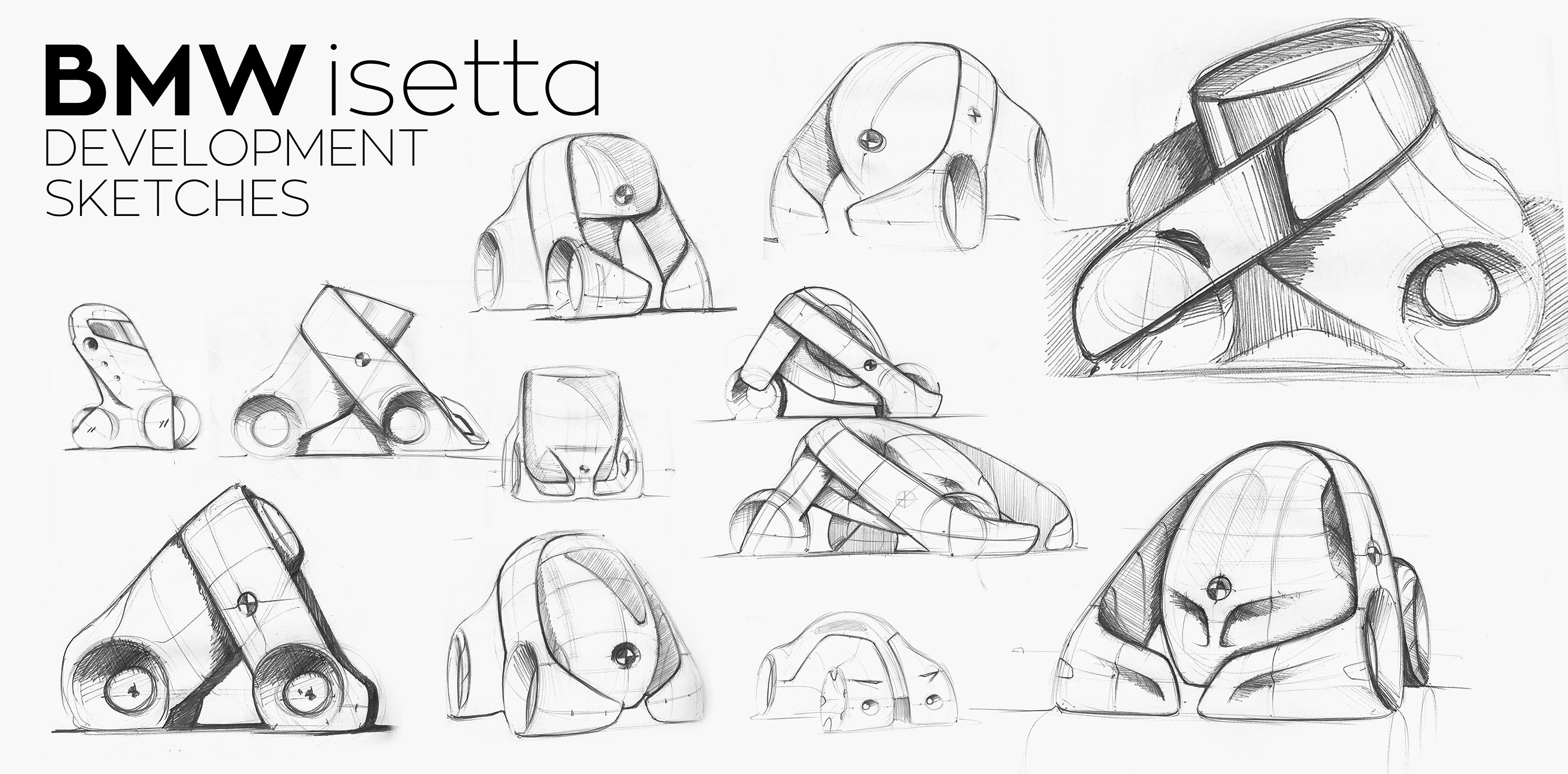 BMW test 2040，Automatic design，sketch，