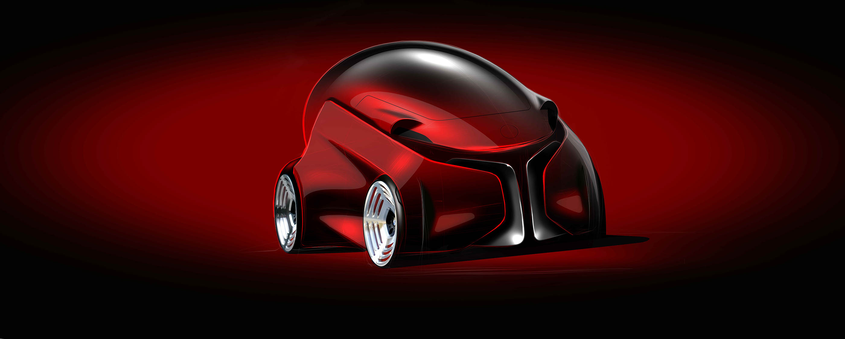 BMW test 2040，Automatic design，sketch，