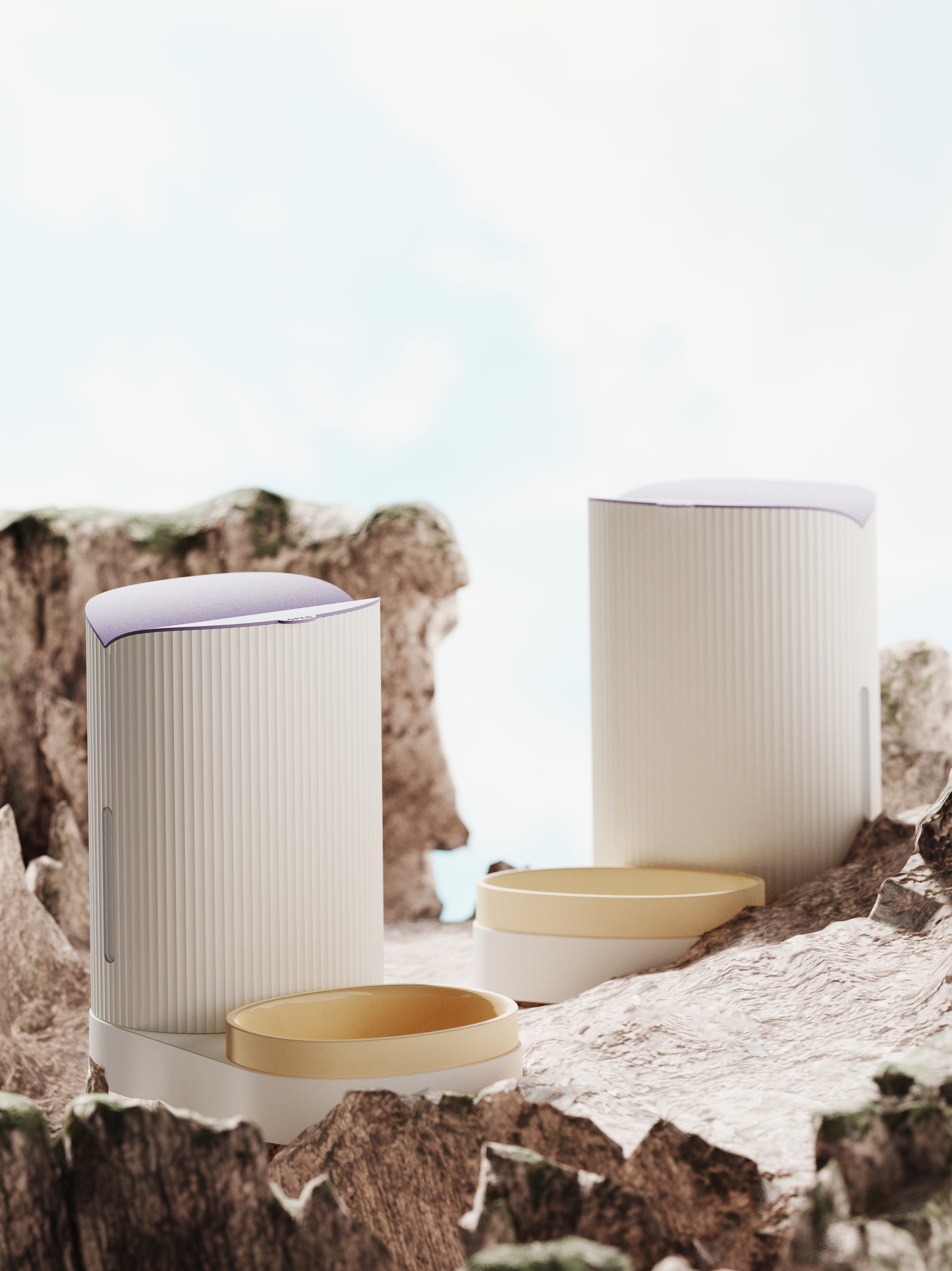 industrial design，product design，Feeder，Water feeder，cat，dog，Pet products design，Full process design，