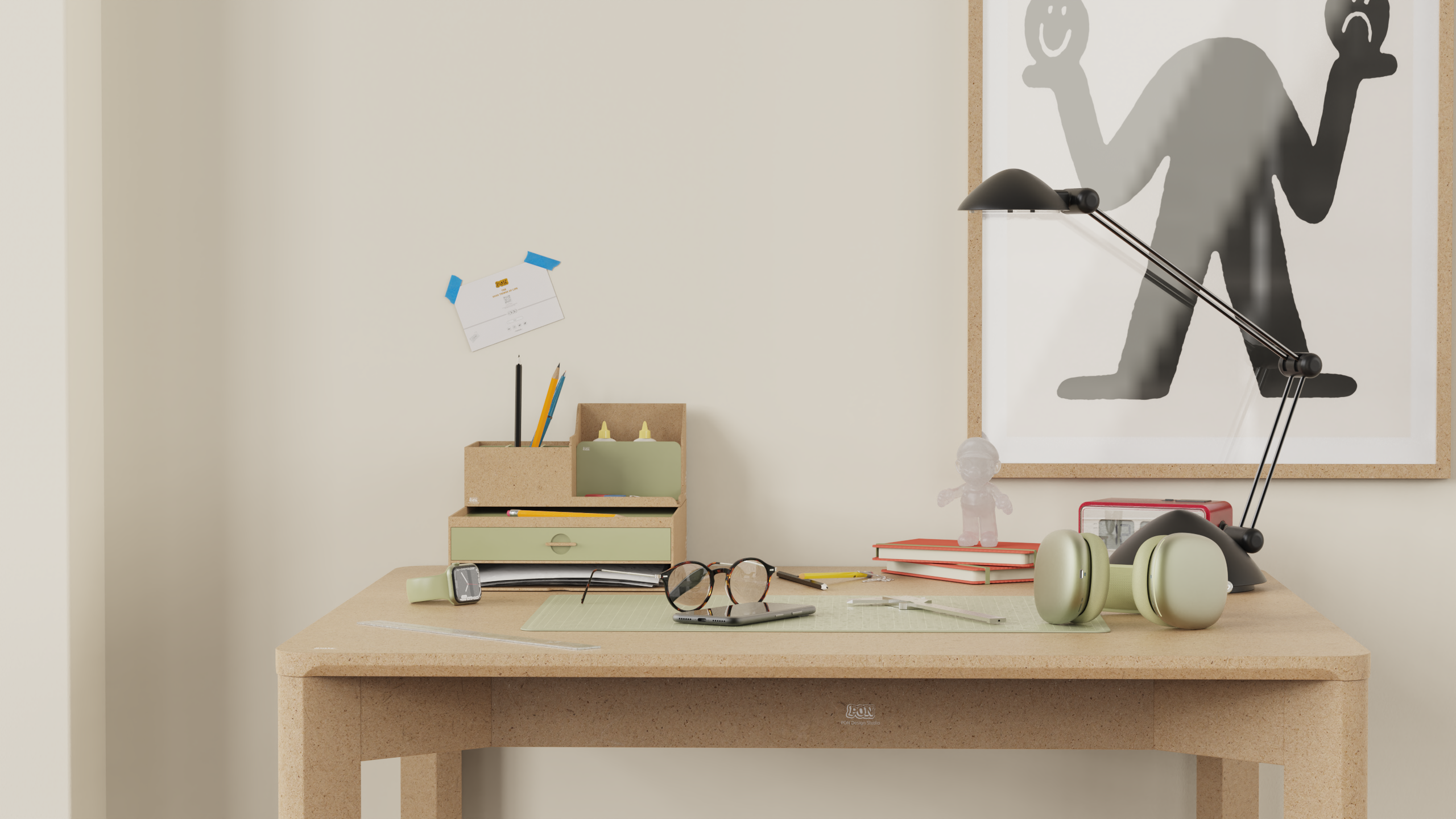 Desktop storage，Receive，Stationery，Table setting，