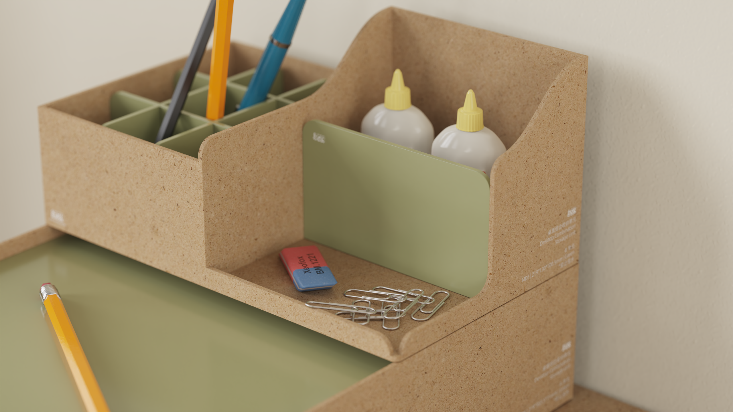 Desktop storage，Receive，Stationery，Table setting，