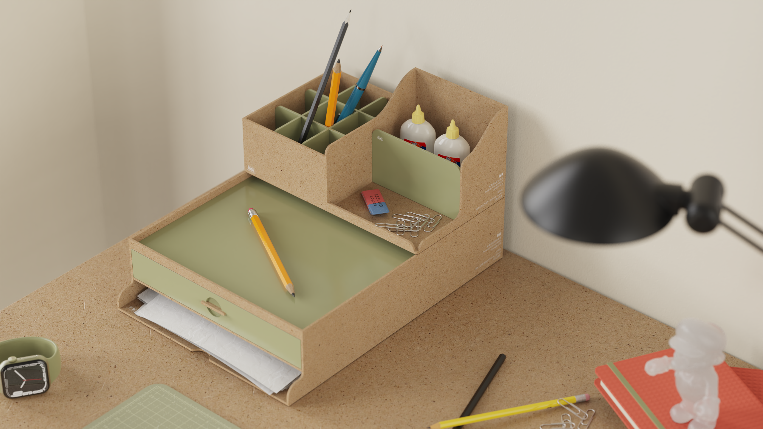 Desktop storage，Receive，Stationery，Table setting，