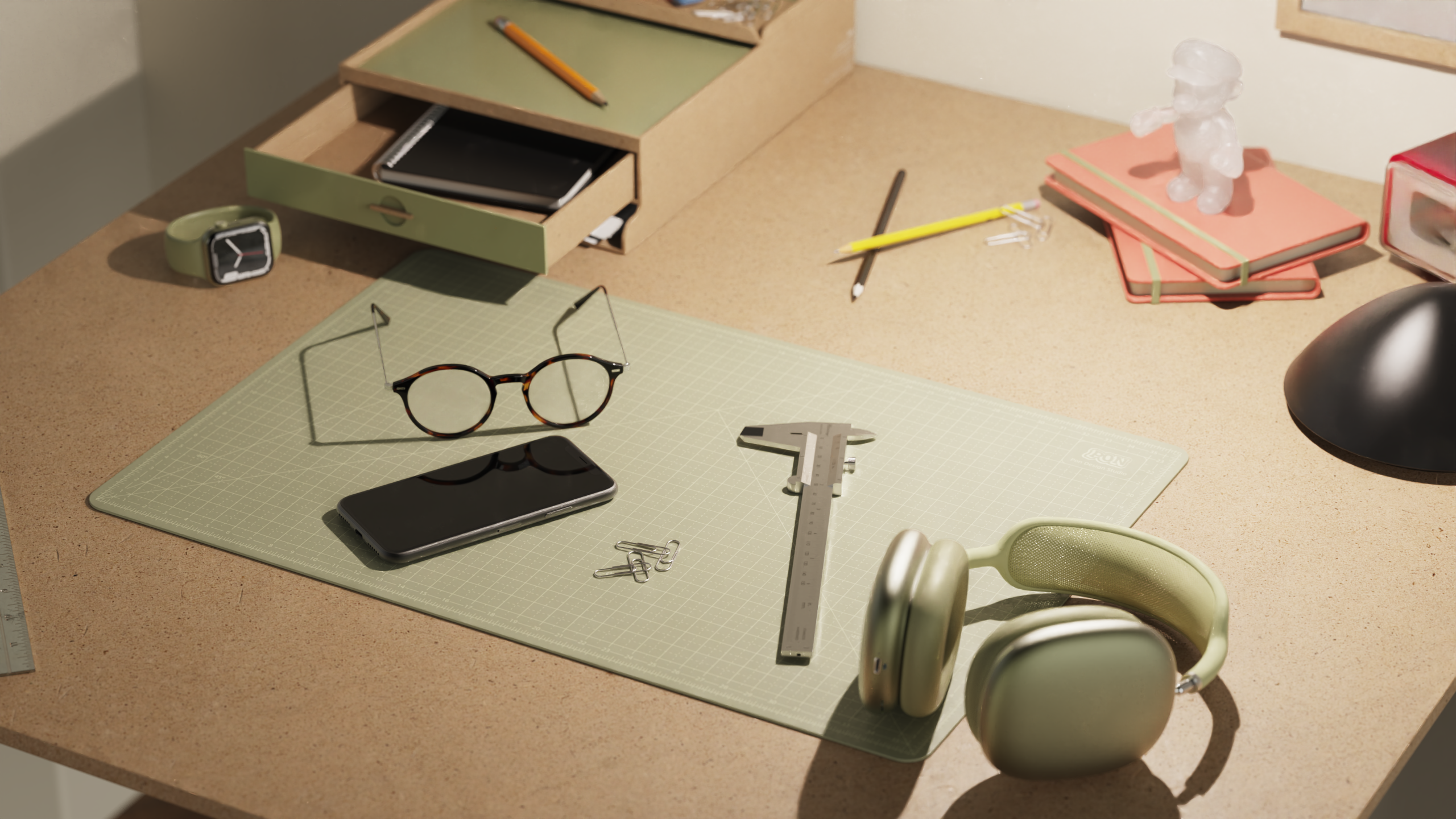 Desktop storage，Receive，Stationery，Table setting，