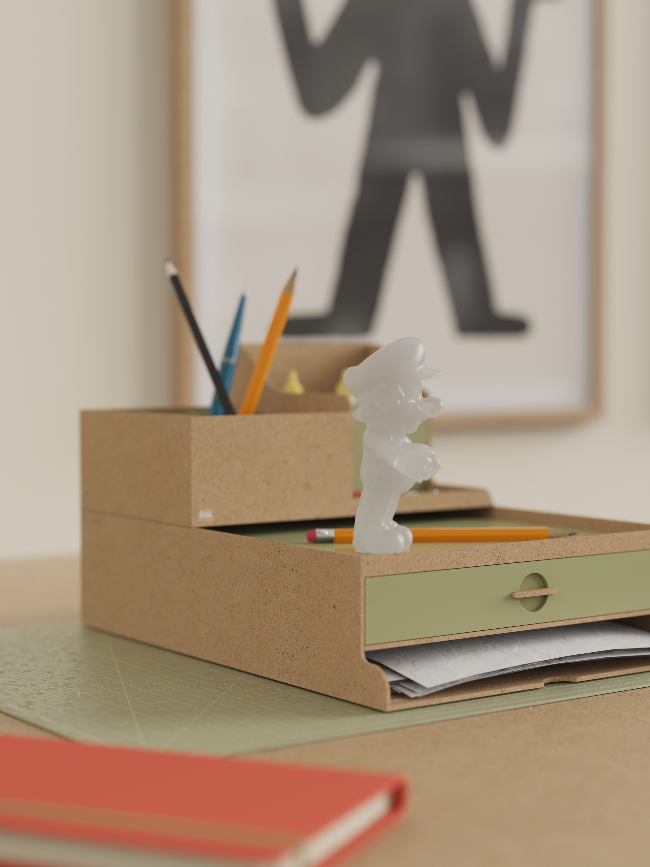 Desktop storage，Receive，Stationery，Table setting，