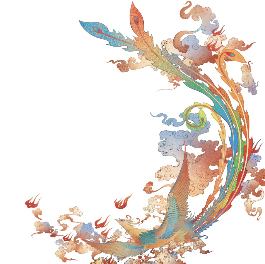 New Year Box，Dried fruit box，Candy box，National tide，Retro，Dunhuang，