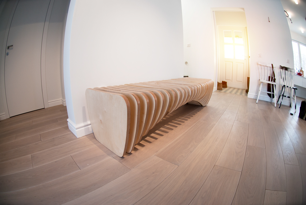 B1 Bench，Public seat，woodiness，