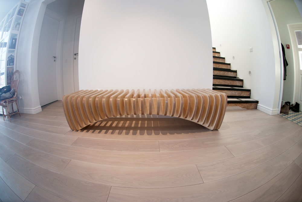 B1 Bench，Public seat，woodiness，