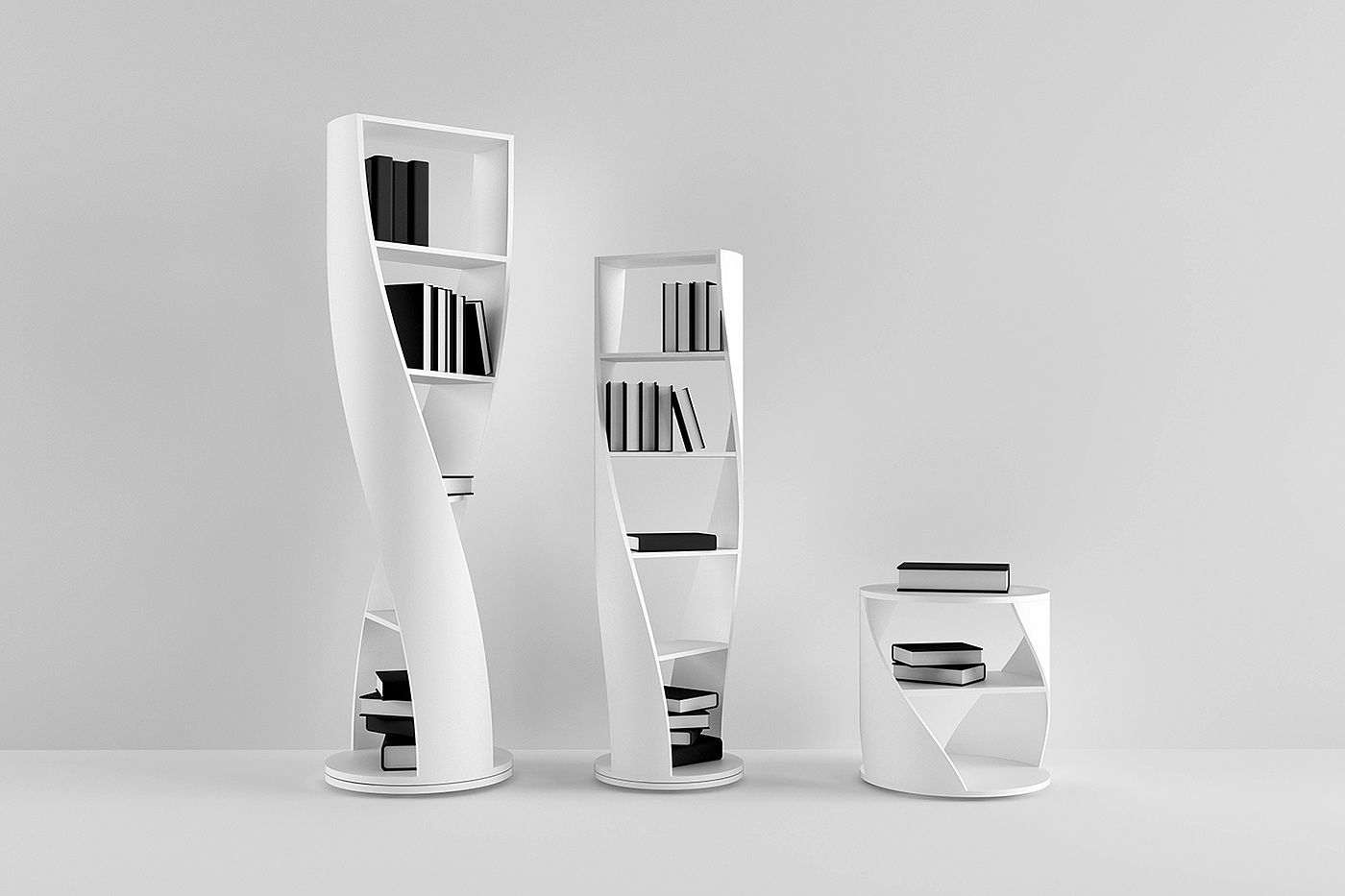 MYDNA，bookshelf，woodiness，