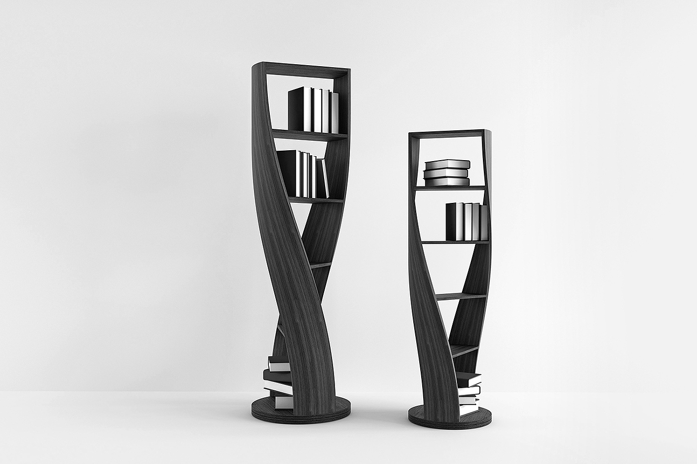 MYDNA，bookshelf，woodiness，