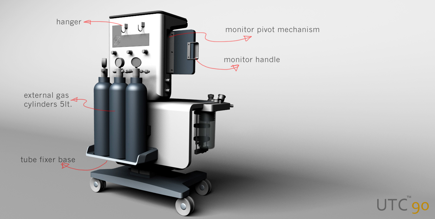 The anesthesia machine，Automatic design，product design，