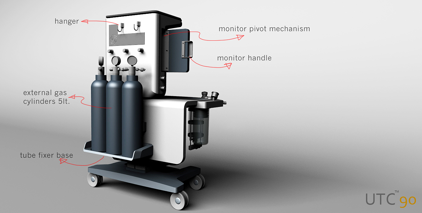 麻醉机，自动化设计，产品设计，