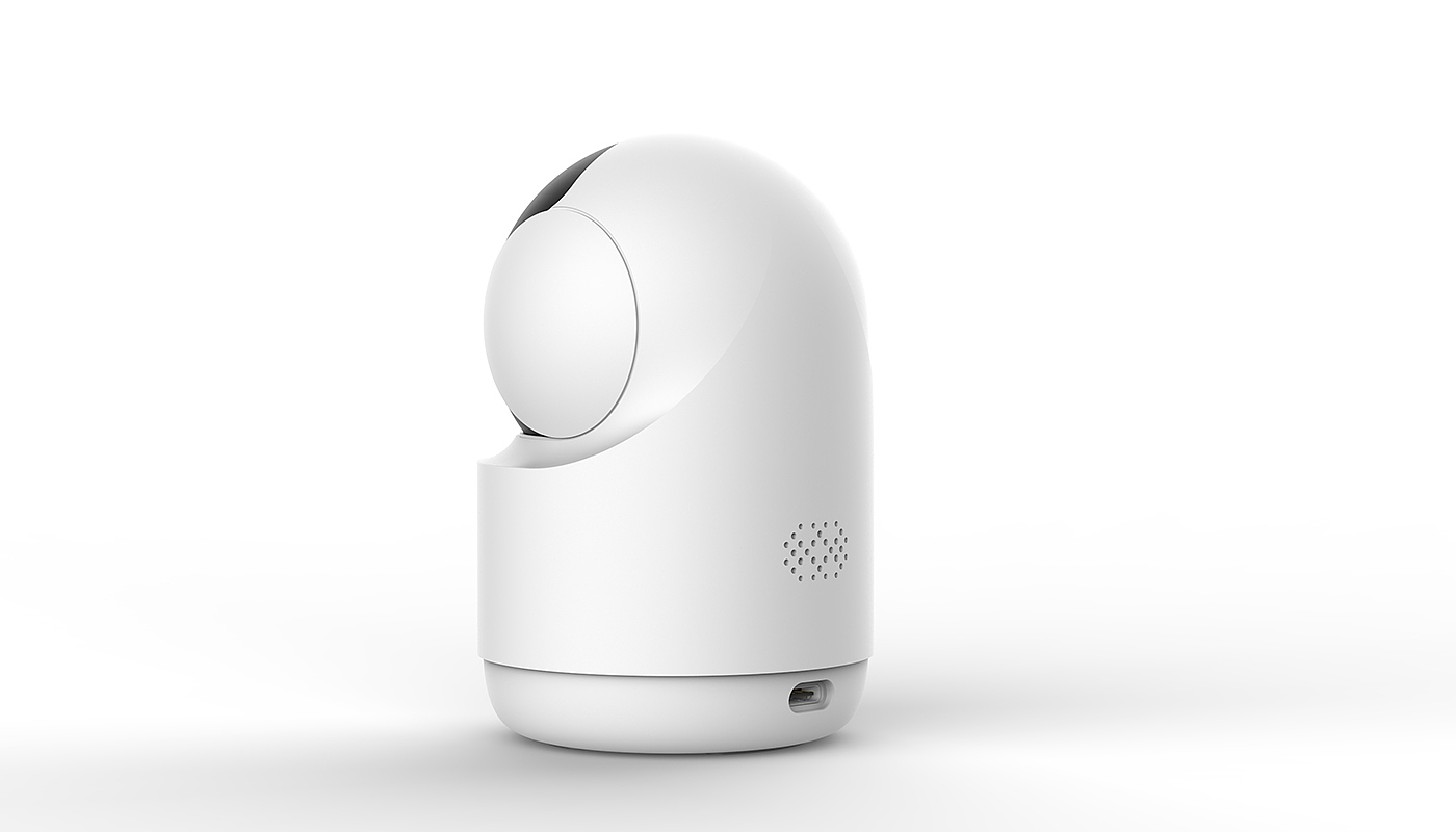 monitor，camera，Security，Smart home，modelling，Mellow，industrial design，