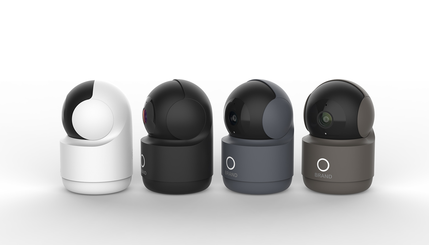 monitor，camera，Security，Smart home，modelling，Mellow，industrial design，