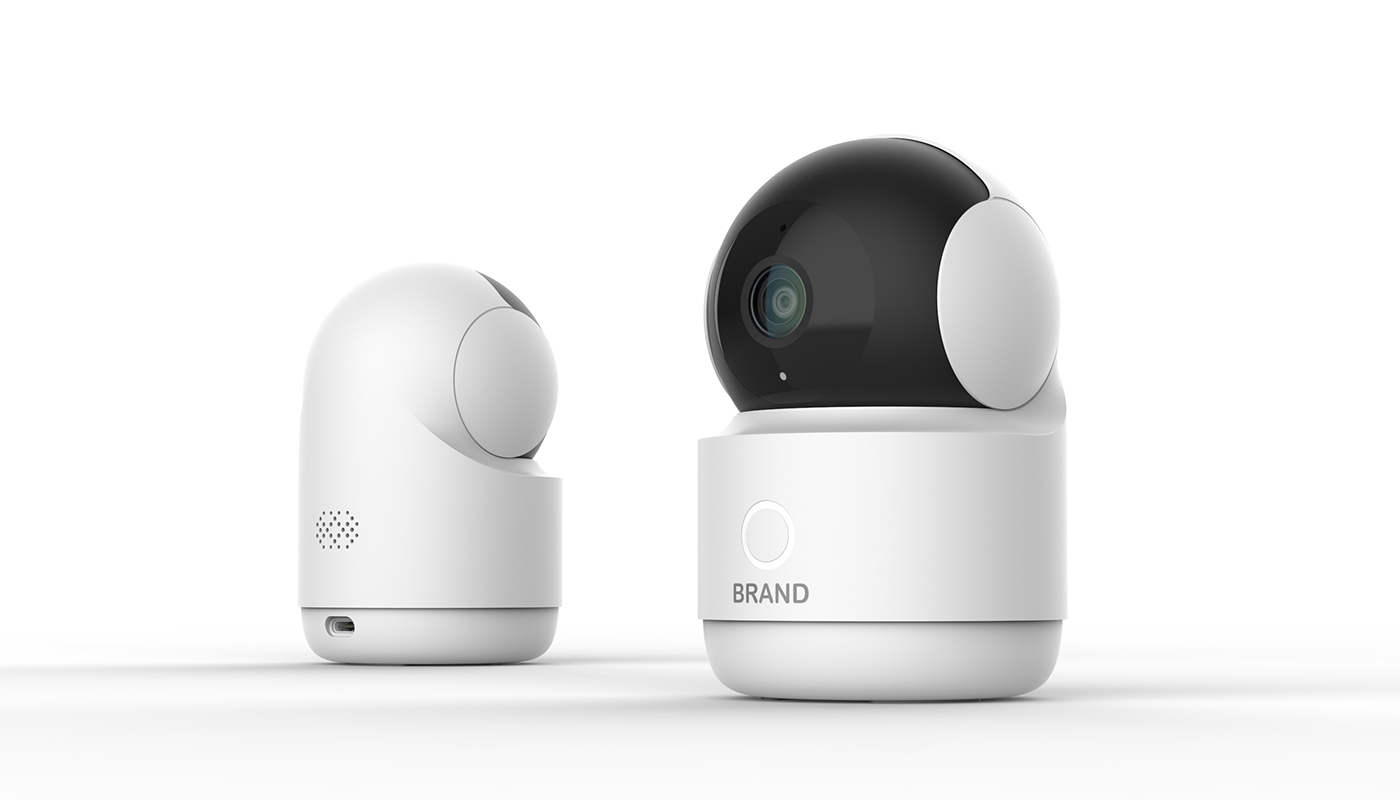 monitor，camera，Security，Smart home，modelling，Mellow，industrial design，