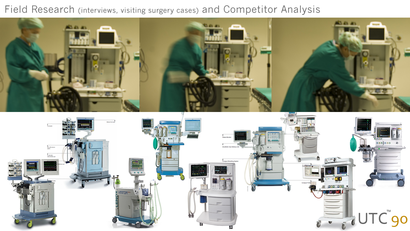 The anesthesia machine，Automatic design，product design，