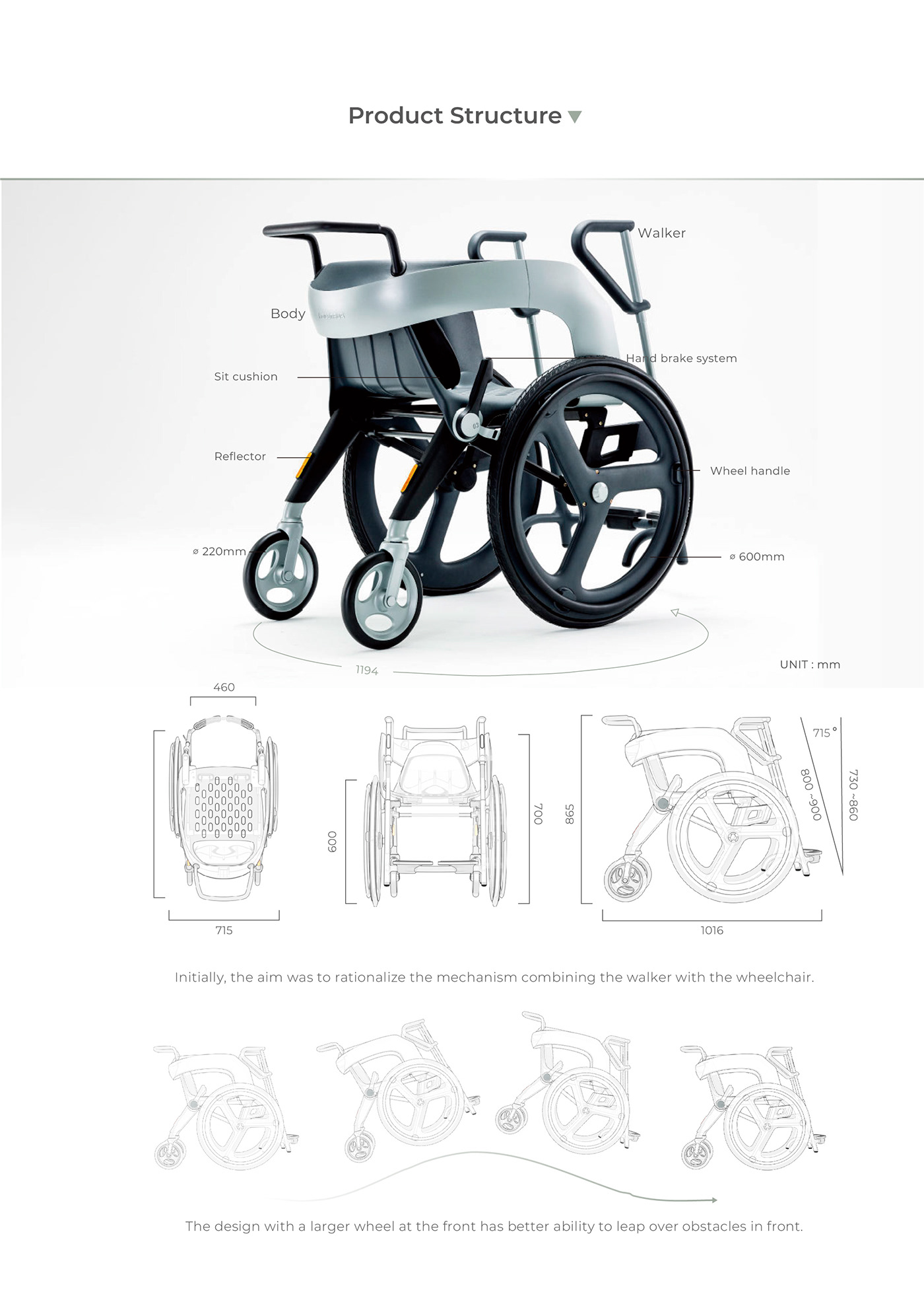 wheelchair，conceptual design，aged，Wheelchair design，Tools and equipment，