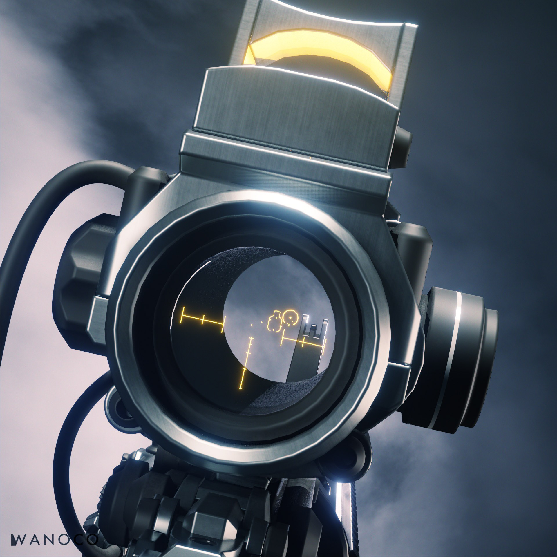 M4A1，Cyberpunk，firearms，army，science fiction，game，