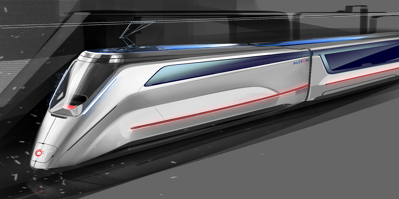 high-speed rail，Alstom，Train design，Track design，Traffic design，