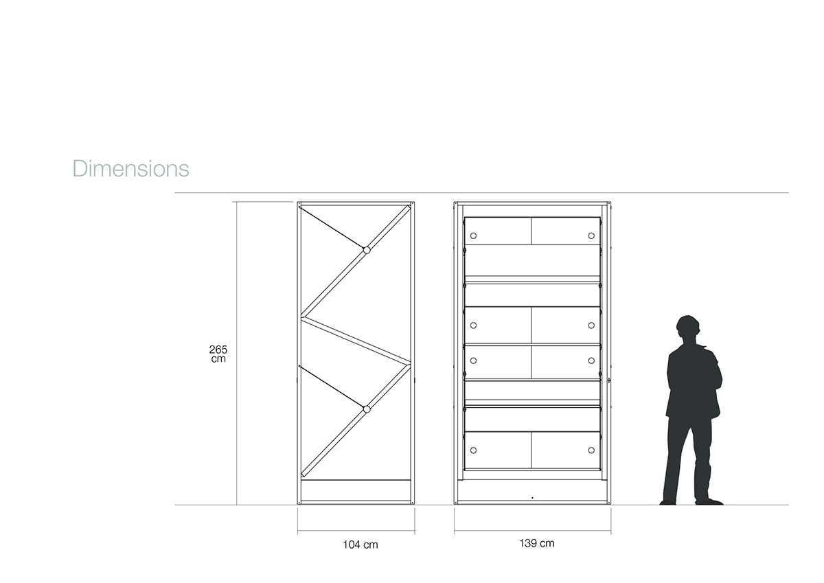 Structural design，machine design，Lockers，elevator，cabinet，