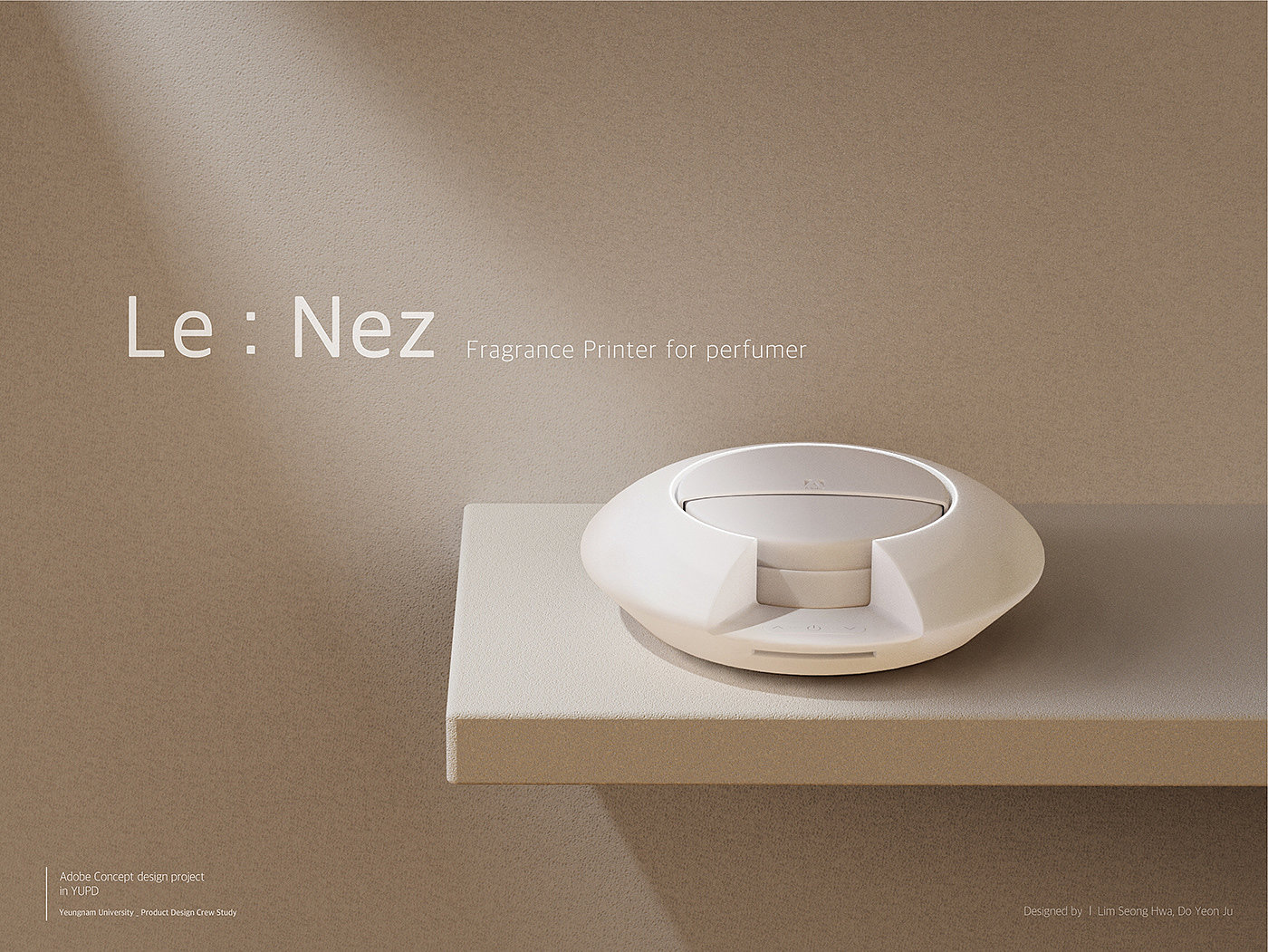 Le : Nez，Perfume，Perfume Printer，product design，sensory world，