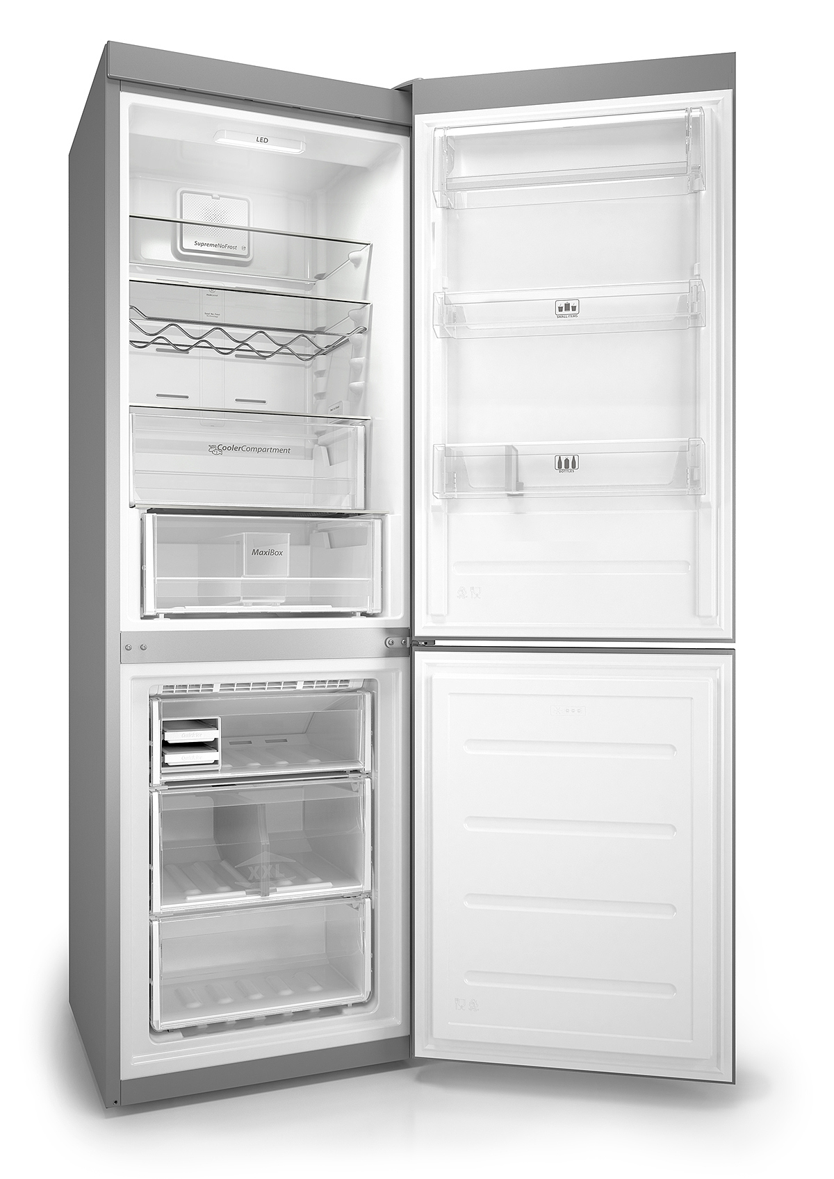 white，Refrigerator，Household appliances，