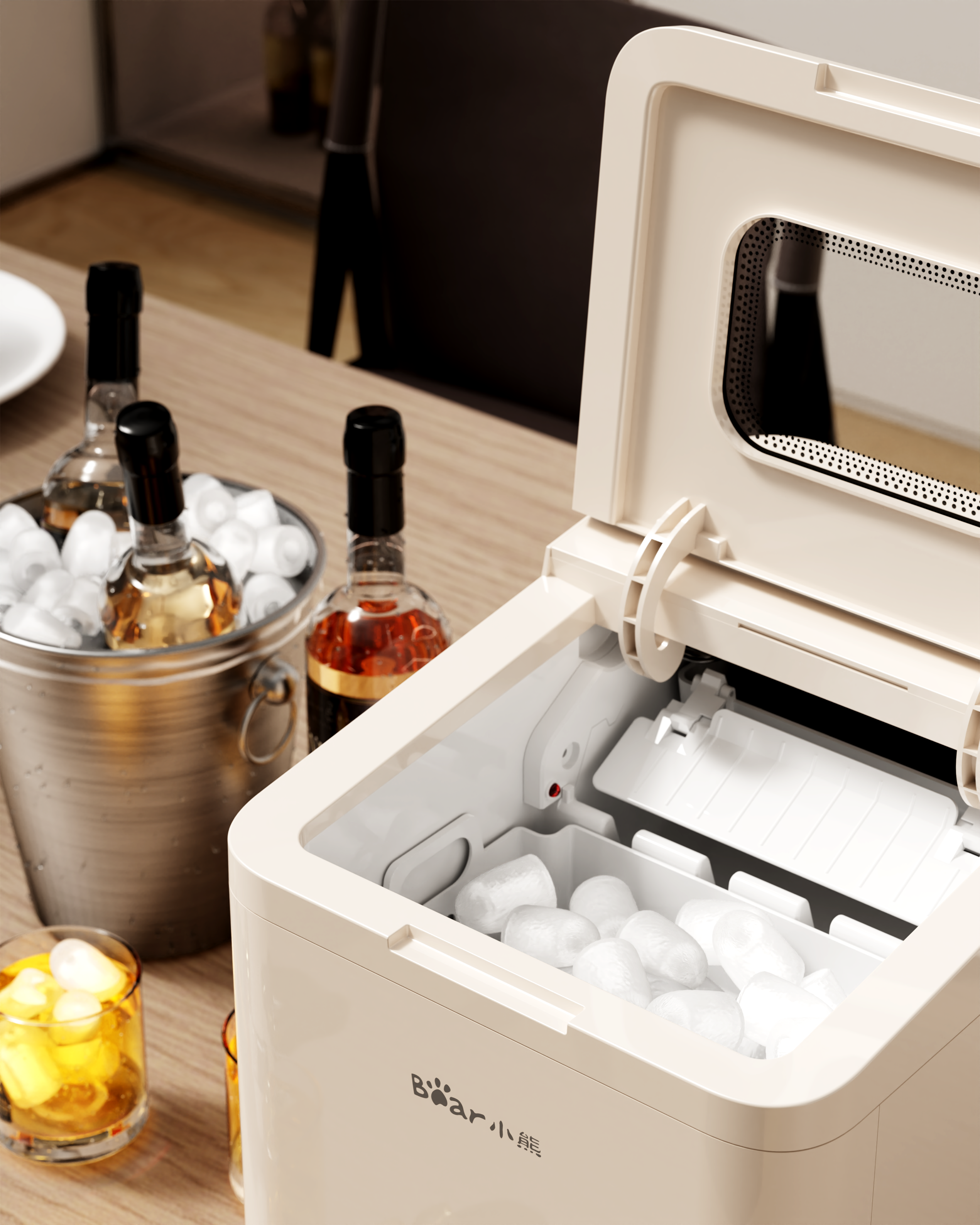 Kitchen appliances，household electrical appliances，Kitchen appliances，household electrical appliances，Kitchen electricity，Kitchen electricity，Ice making，Ice making，Ice maker，Ice maker，ice block，ice block，Summer，Summer，Bear electric appliance，Bear electric appliance，