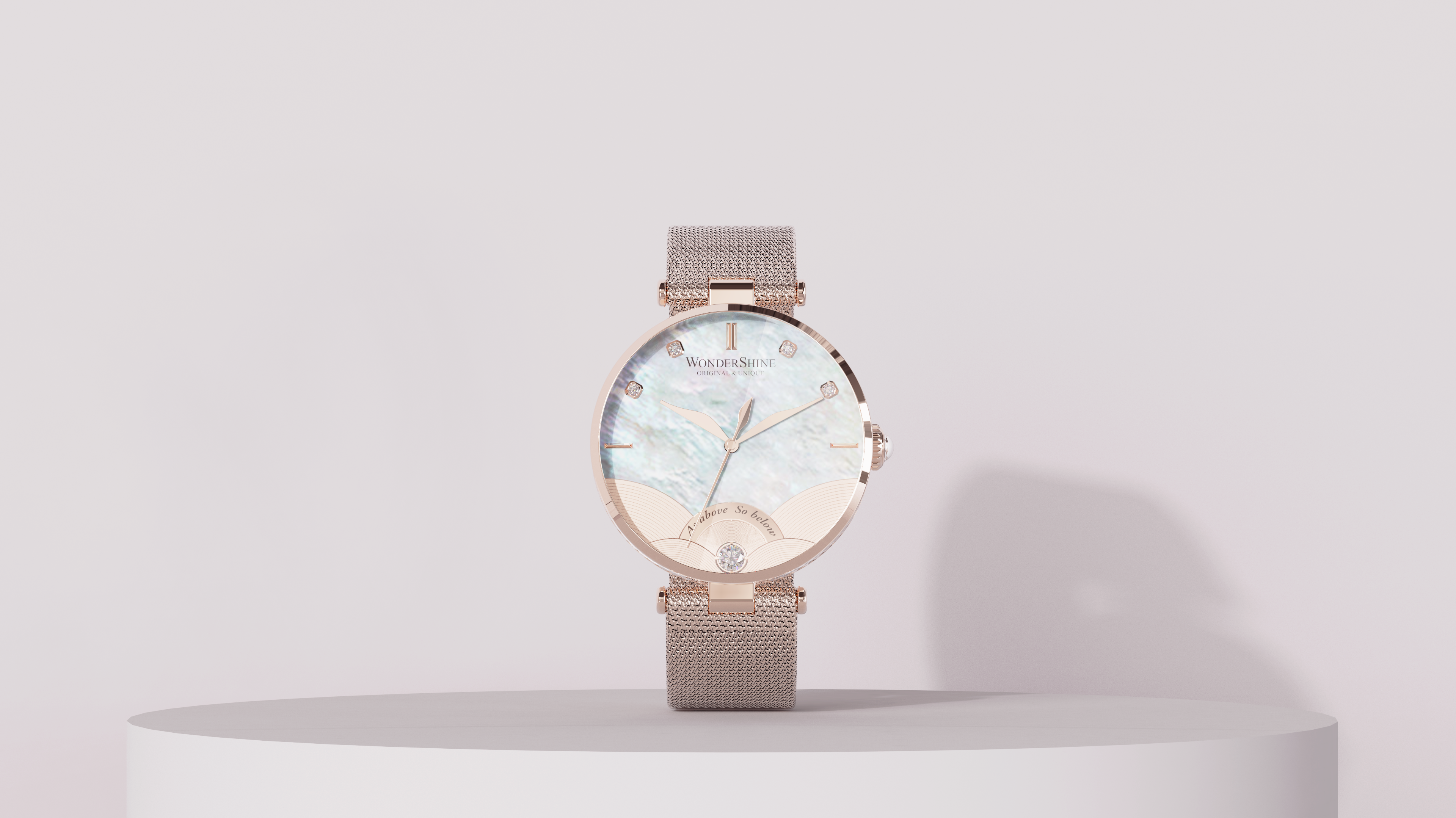 Women's Watch，Wristwatch，sea，light，Wrist watch，Deep sea，surface，