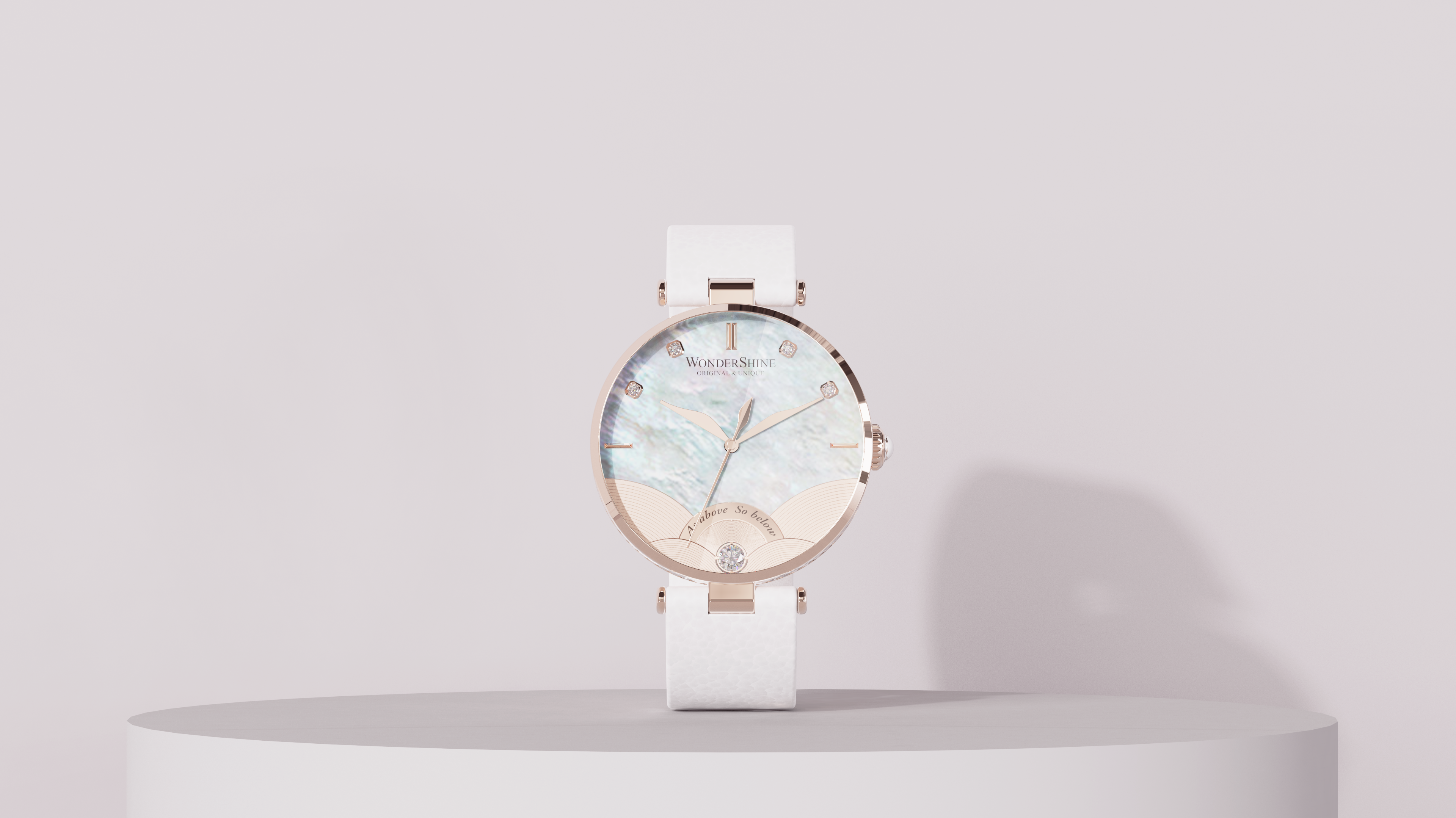 Women's Watch，Wristwatch，sea，light，Wrist watch，Deep sea，surface，