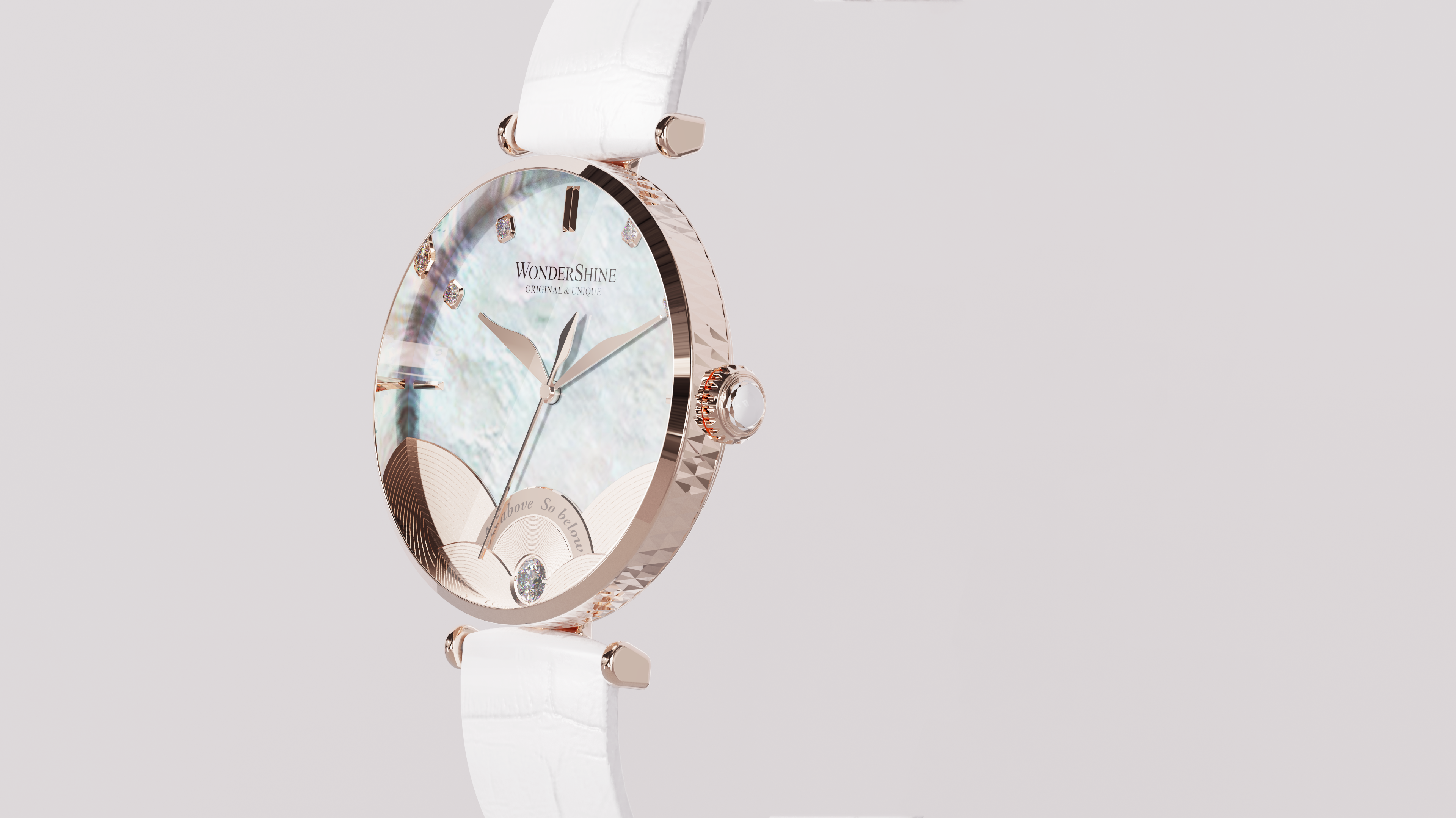 Women's Watch，Wristwatch，sea，light，Wrist watch，Deep sea，surface，