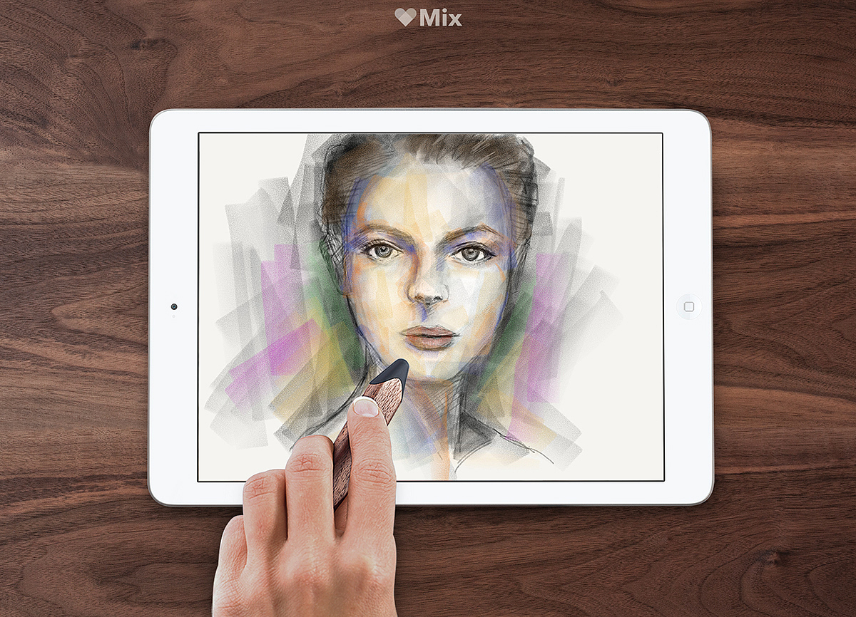 Touch screen pen，draw，FiftyThree，