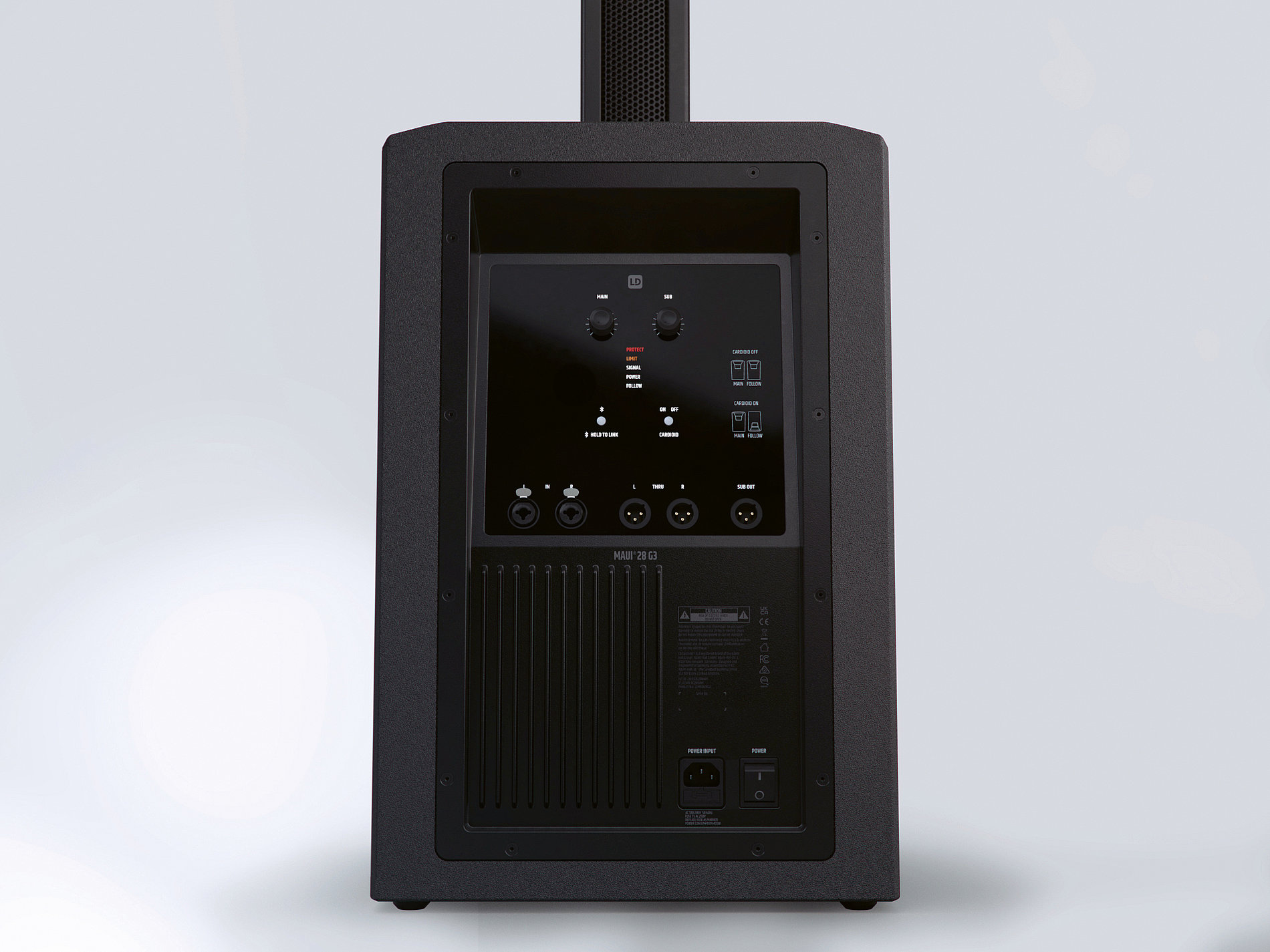 2023 Red Dot Product Design Award，Audio & Headphones & Speakers，Compact power column PA system，