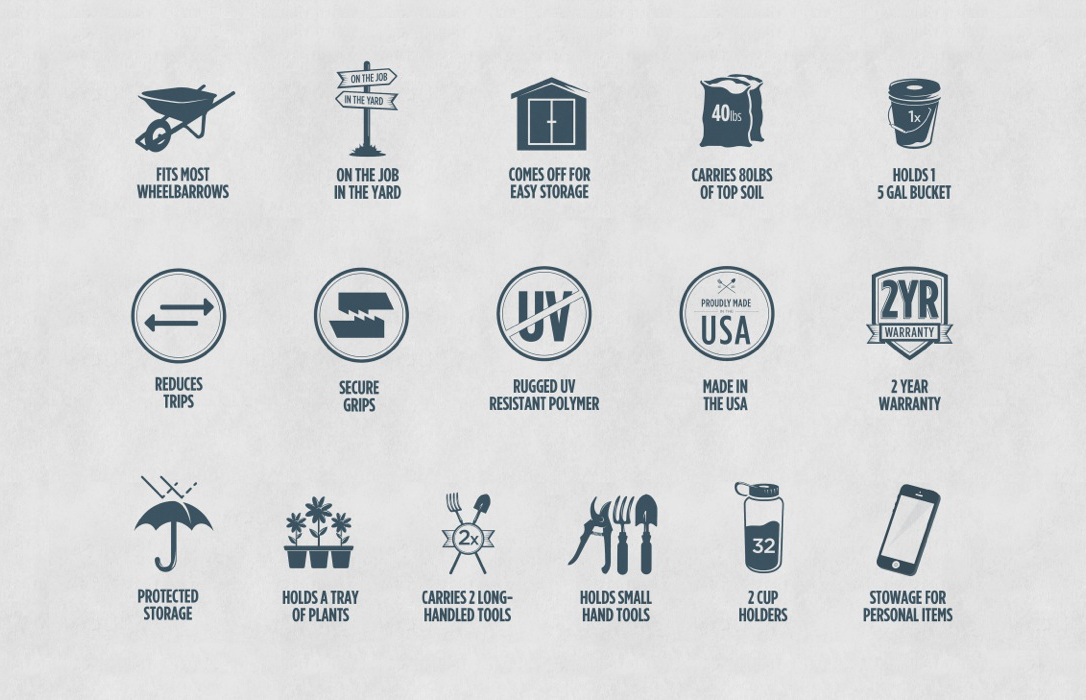 garden cart，garden，multi-function，Little Butter，