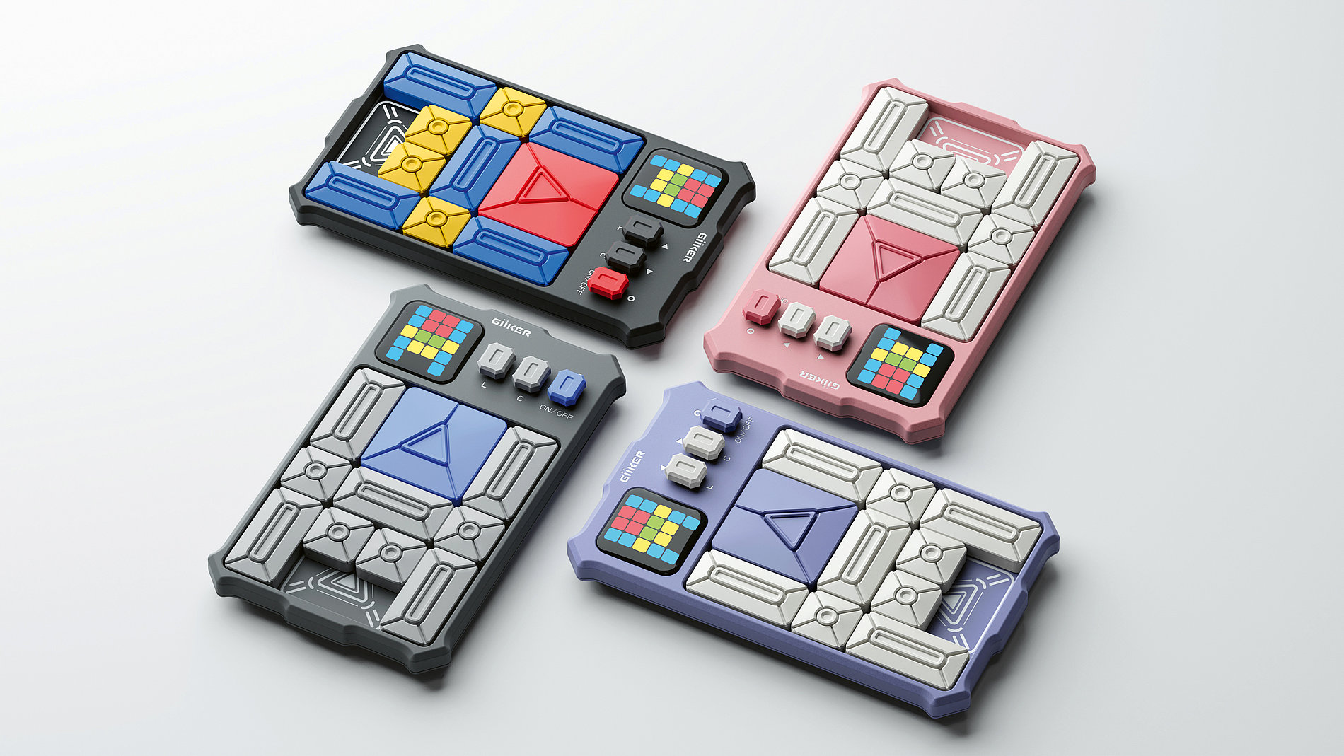 2023 Red Dot Product Design Award，Infants and children，Sliding Puzzle Console Series，