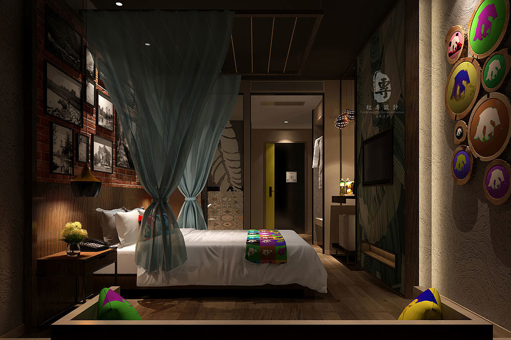 Hotel Design，Boutique Hotel Design，Chengdu Hongzhuan，