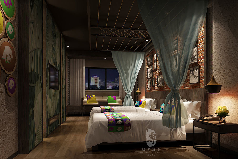 Hotel Design，Boutique Hotel Design，Chengdu Hongzhuan，