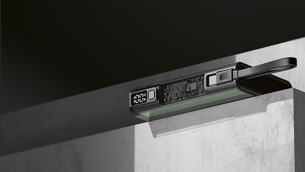 2023 Red Dot Product Design Award，Computer and Communication Technology，Fast charging power pack，