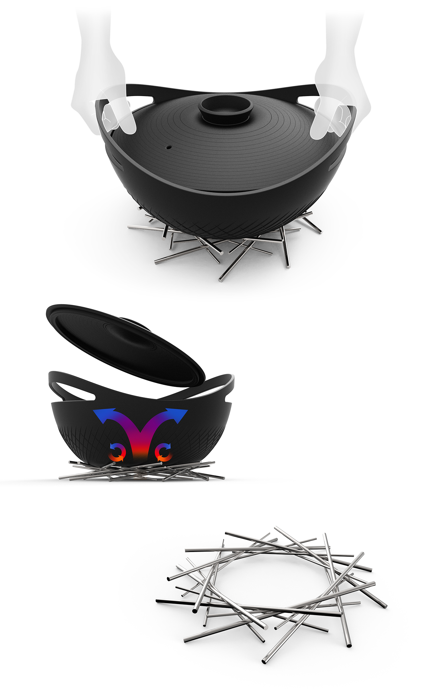 pot，red dot，reunion，