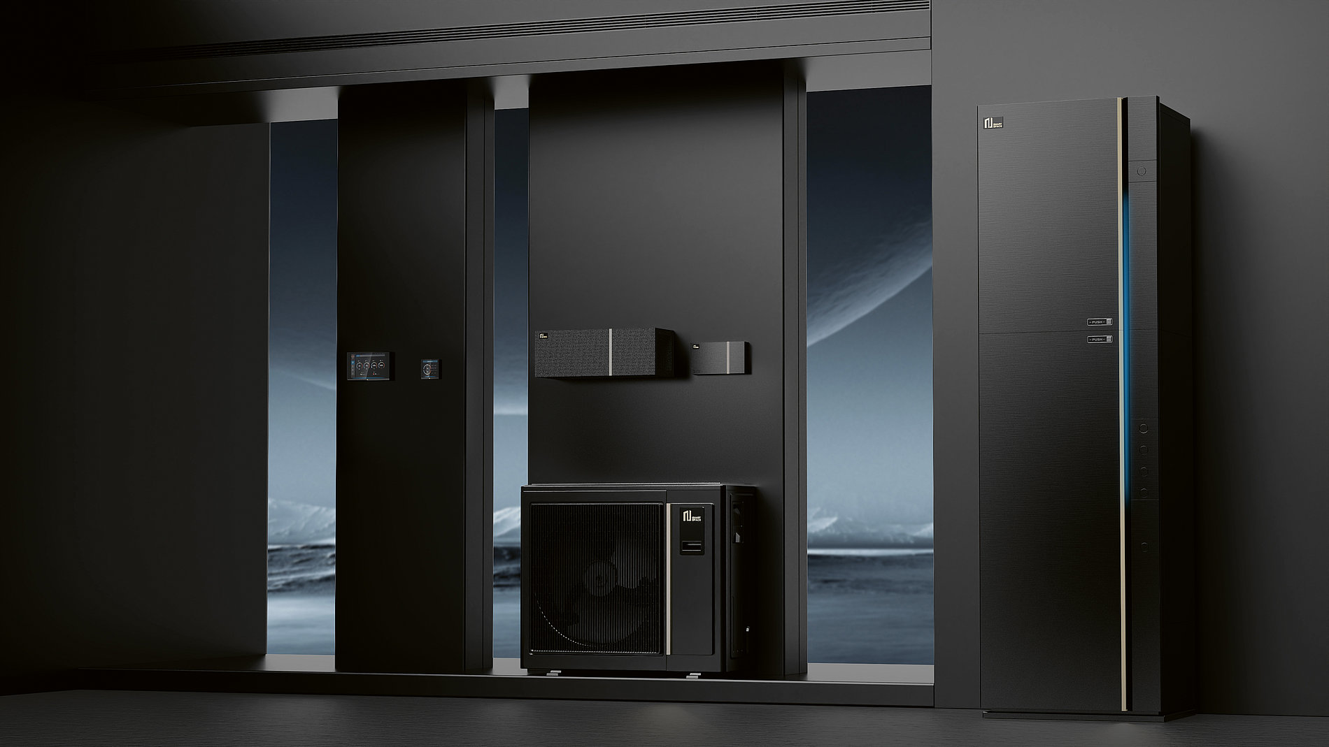 2023 Red Dot Product Design Award，Heating and cooling，air conditioning system，