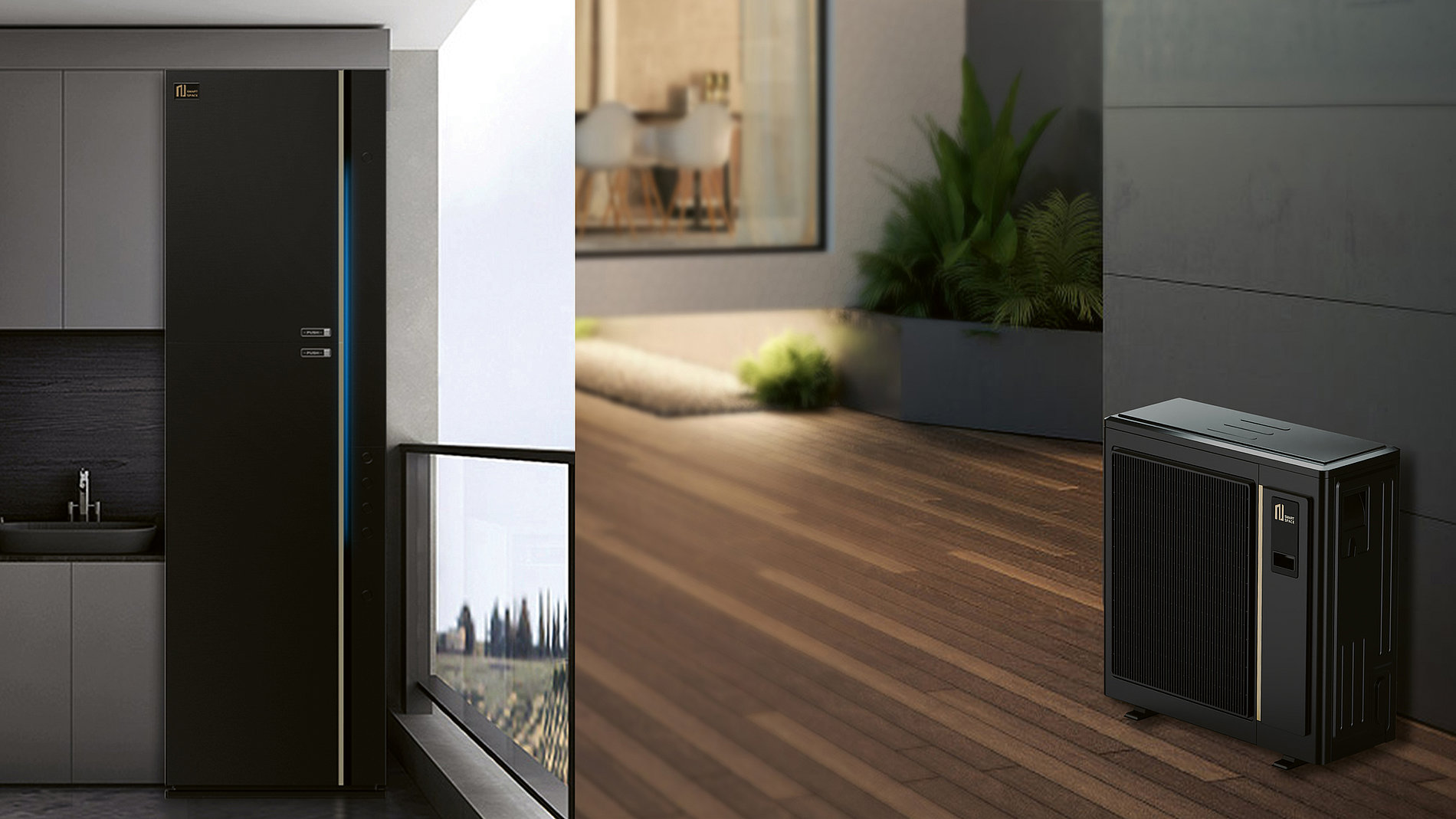 2023 Red Dot Product Design Award，Heating and cooling，air conditioning system，