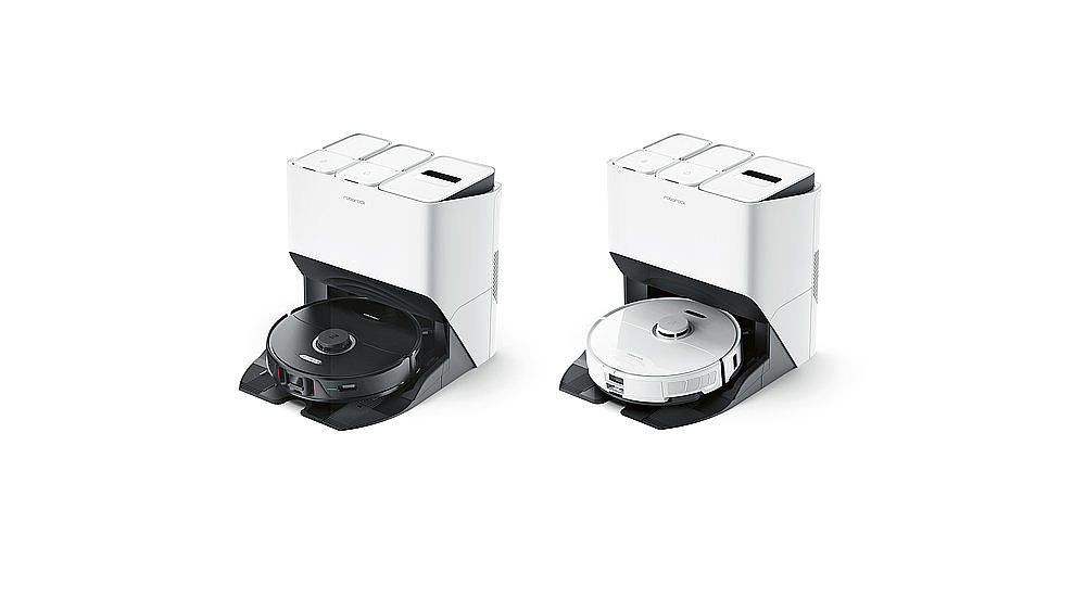 2023 Red Dot Product Design Award，Industrial Design and Robotics，Robot vacuum base station，