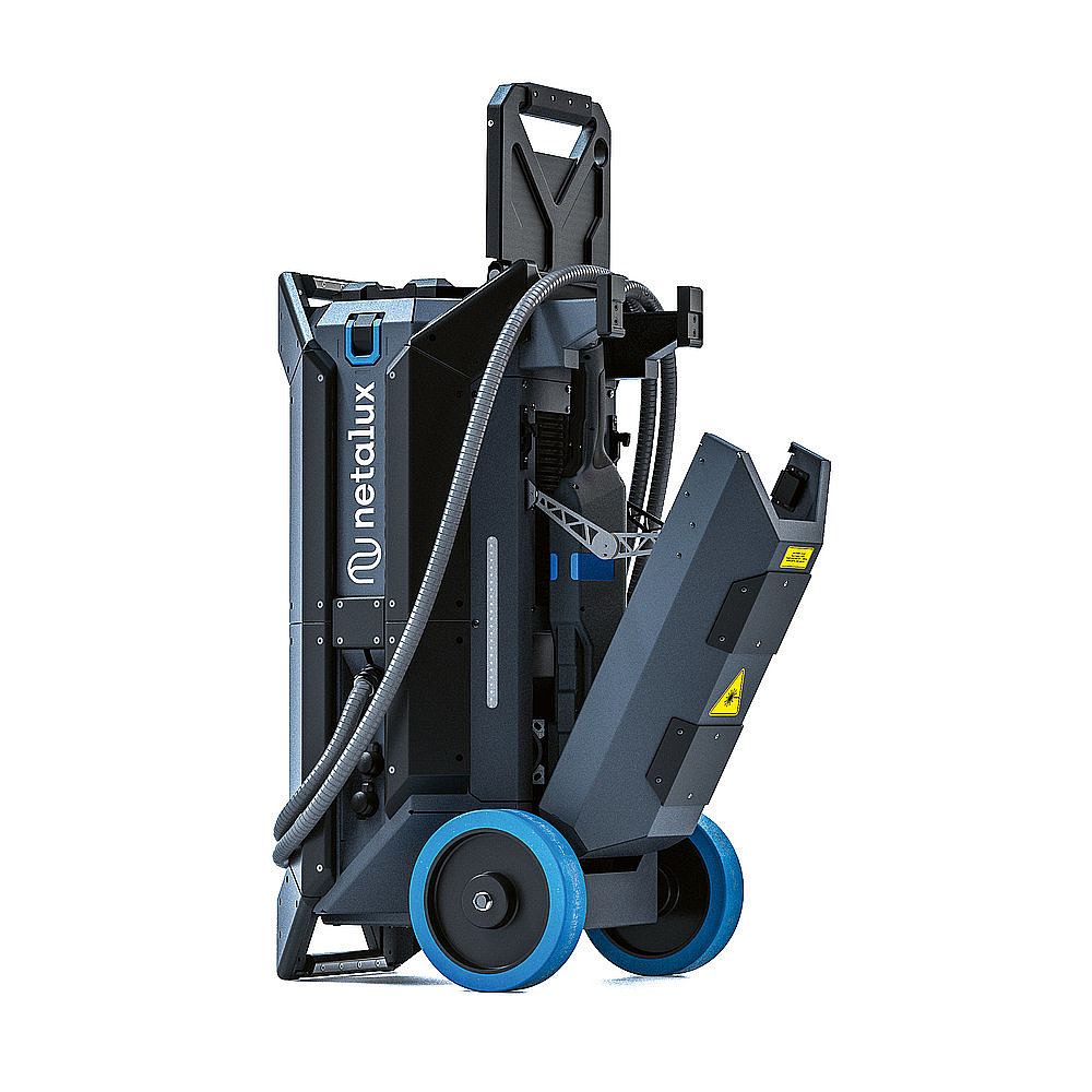 2023 Red Dot Product Design Award，Industrial Design and Robotics，Laser cleaning device，