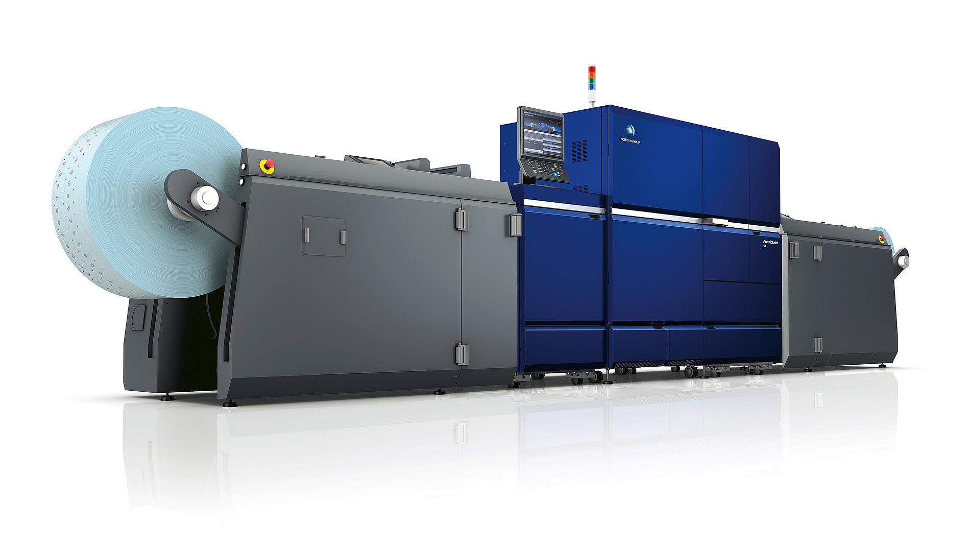 2023 Red Dot Product Design Award，Industrial Design and Robotics，digital label printing machine，