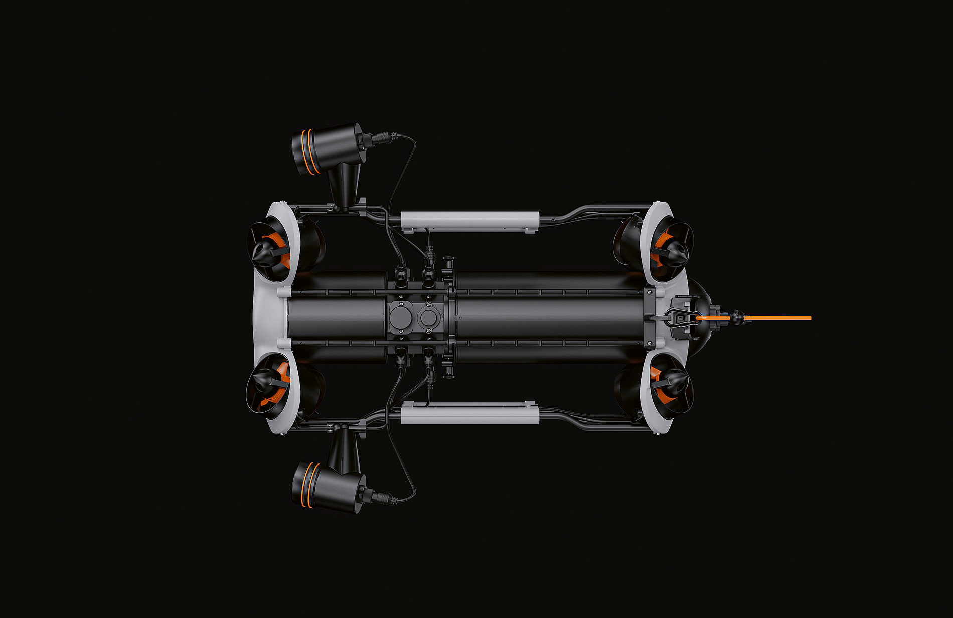 2023 Red Dot Product Design Award，Industrial Design and Robotics，Underwater vehicle，