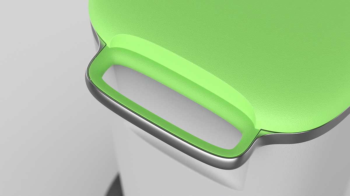 trash can，Waste recycling bin，Urban furniture，Triée，