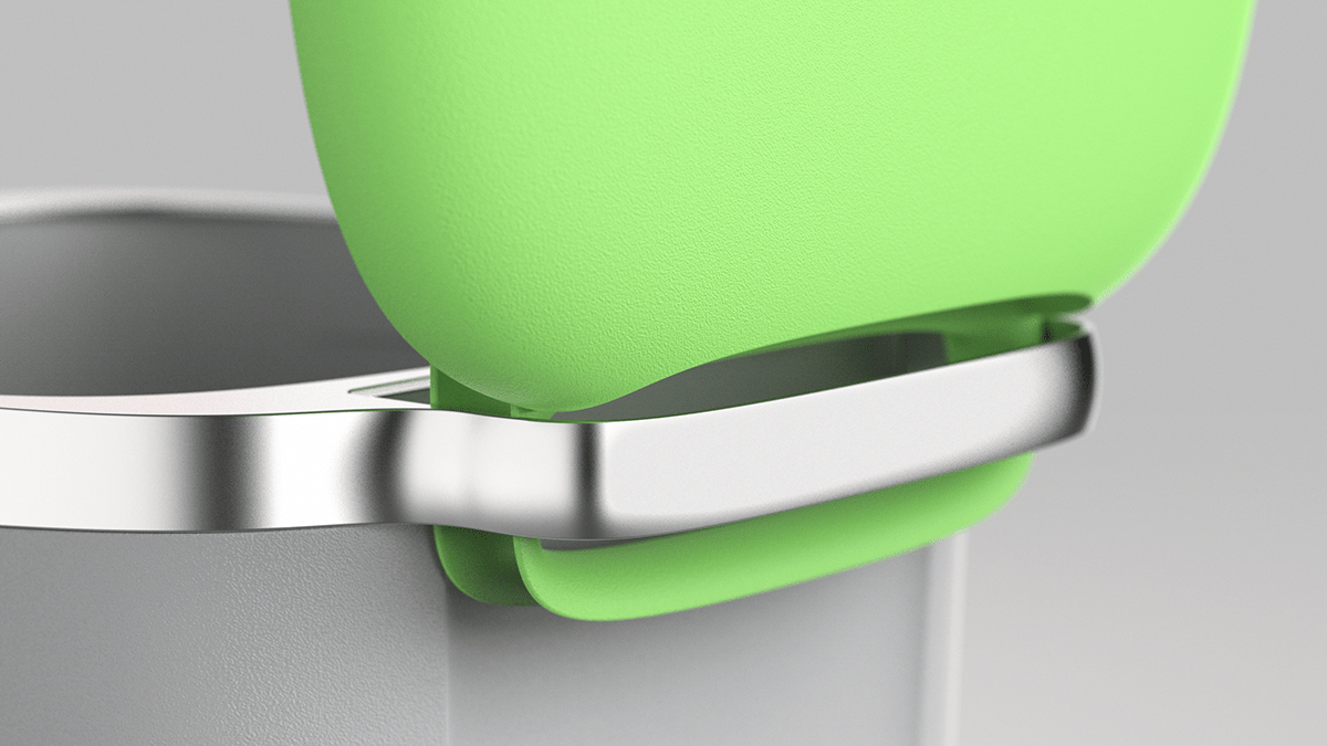 trash can，Waste recycling bin，Urban furniture，Triée，