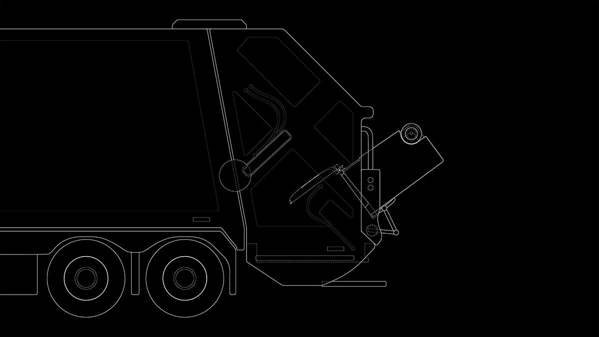 trash can，Waste recycling bin，Urban furniture，Triée，