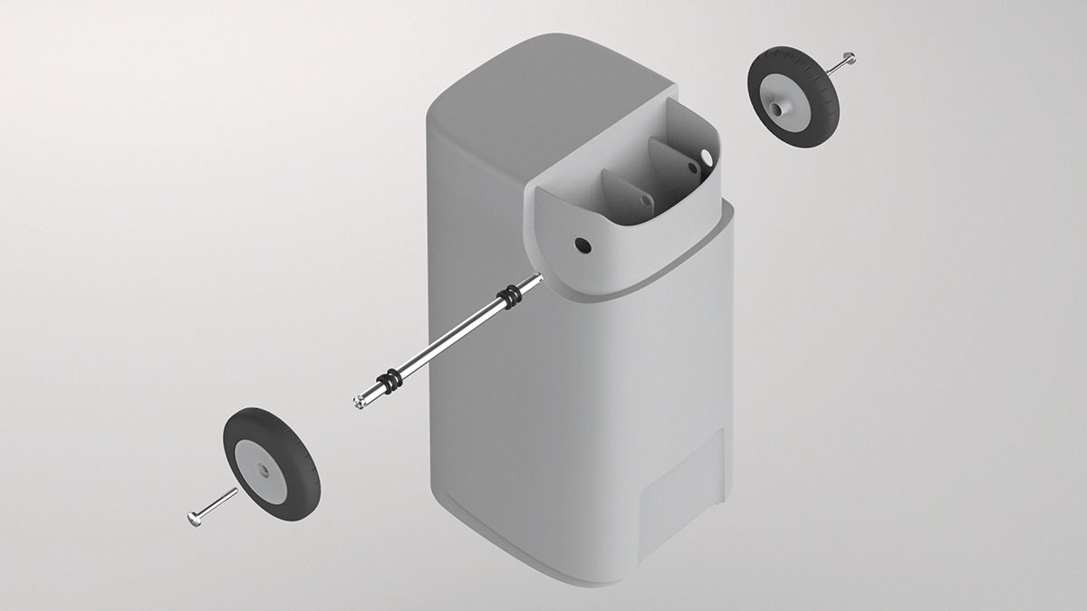 trash can，Waste recycling bin，Urban furniture，Triée，