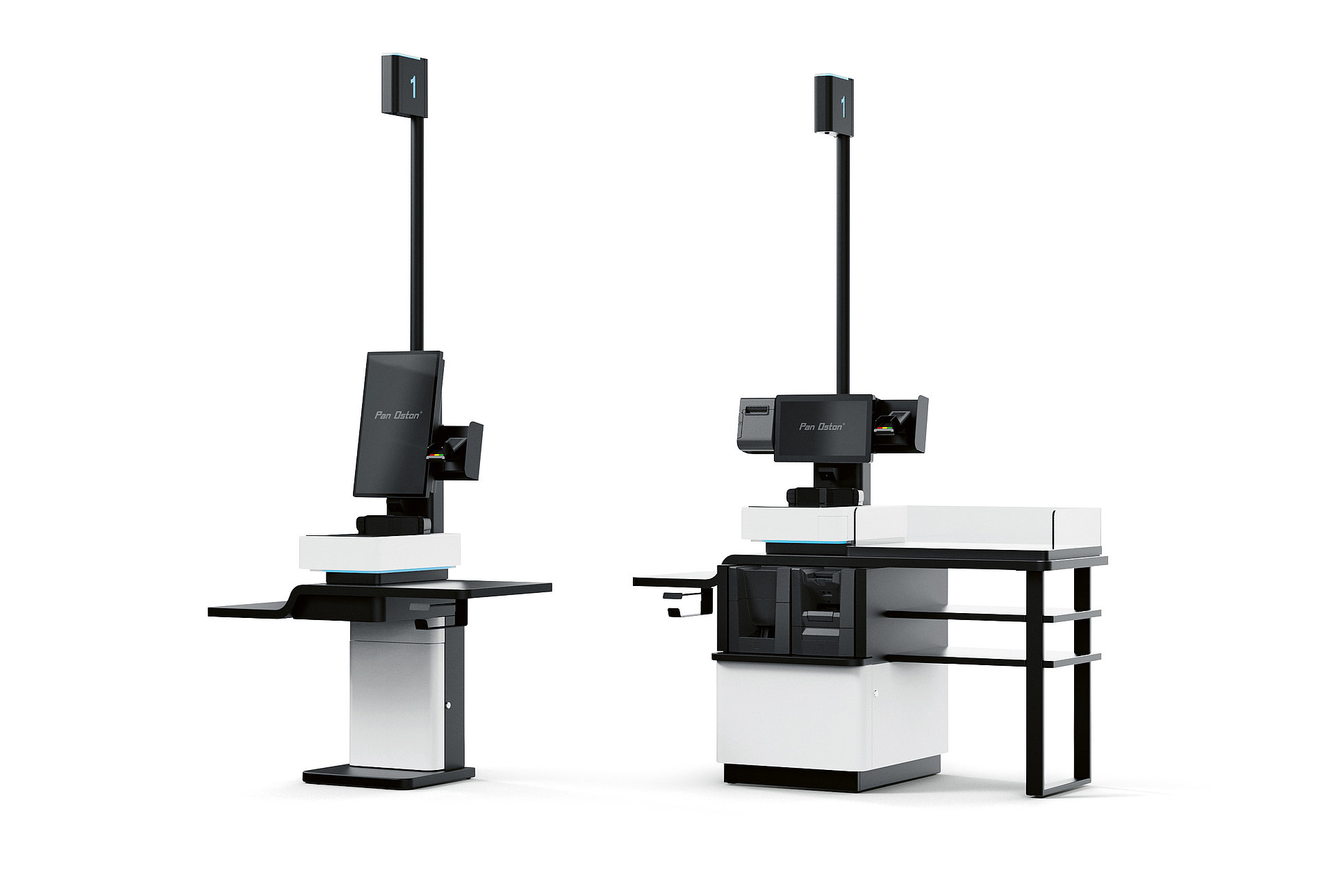 2023 Red Dot Product Design Award，Industrial Design and Robotics，Self-checkout series，